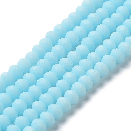 Glass Beads Strands EGLA-A034-P2mm-MD06-1