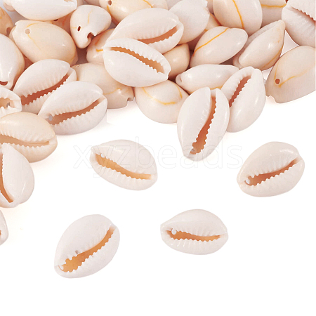Fashewelry Natural Cowrie Shell Beads BSHE-TA0001-01-1