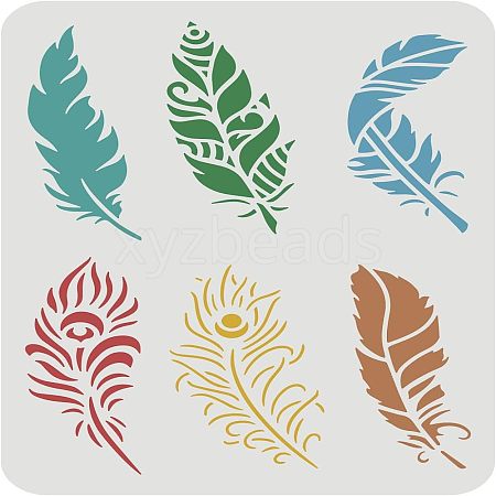 Plastic Reusable Drawing Painting Stencils Templates DIY-WH0202-388-1