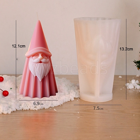 Christmas Theme Food Grade Silicone Candle Molds PW-WG6E80E-05-1