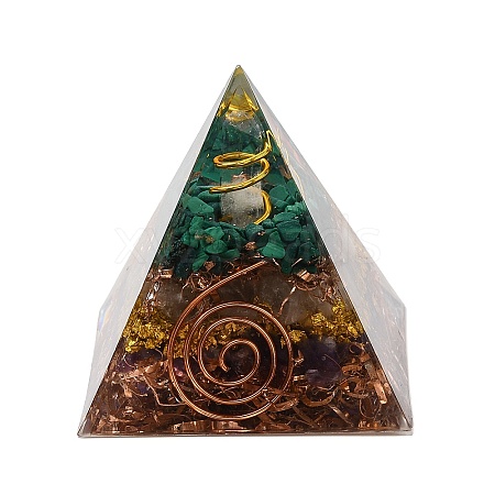 Orgonite Pyramid Resin Energy Generators G-PW0007-081C-1