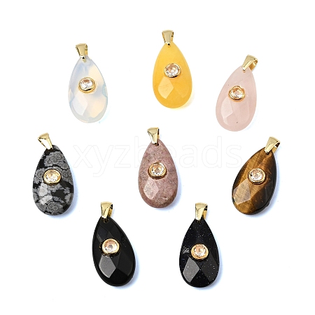 Natural & Synthetic Mixed Stone Pendants G-C282-02-1