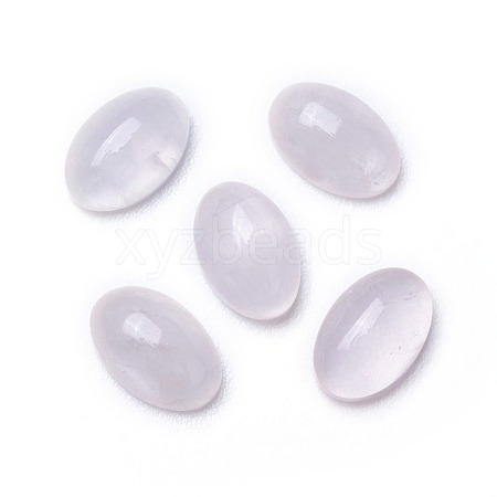 Natural Rose Quartz Cabochons G-F605E-01A-1