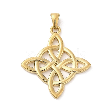 304 Stainless Steel Pendants LS-STAS-D015-02B-G-1