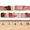 Tigerskin Glass Beads Strands G-T139-6x6-11A-5