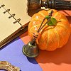 Iron Halloween Witch Bells Pendant Decorations HJEW-JM02137-2