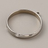 Adjustable 304 Stainless Steel Finger Ring Settings STAS-WH0033-11A-P-2