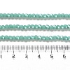Electroplate Opaque Glass Beads Strands LS-EGLA-A035-P3mm-A14-4