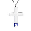 Cross Urn Ashes Pendant Necklace PW-WGBB57D-09-1