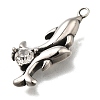 304 Stainless Steel Pendants STAS-L284-57AS-2