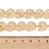 Natural Citrine Beads Strands GG-CBACB71-03-12mm-4