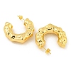 Rack Plating Brass Stud Earrings EJEW-M247-17G-2