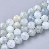 Natural Aquamarine Beads Strands X-G-S345-6mm-013-1