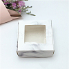 Marble Pattern Paper Cardboard Jewelry Boxes CON-WH0039-08-3