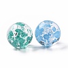 Transparent Acrylic Beads OACR-P011-09K-2