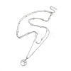 Stainless Steel Pendants Necklaces NJEW-U003-01D-P-2