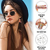 DIY Boho Cowboy Diamond Painting Earring Kits DIY-TA0006-21-11
