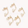 Brass Peg Bails Pendants LS-KK-E760-30G-NF-2