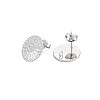 304 Stainless Steel Stud Earring Findings STAS-N097-229P-2