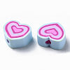 Handmade Polymer Clay Beads CLAY-T020-13A-3