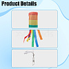 Independence Day Cloth Column Windsock Flag AJEW-WH20017-74B-5