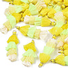 Polycotton(Polyester Cotton) Layered Tassel Big Pendant Decorations FIND-T052-16-01-1