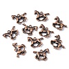 Tibetan Style Alloy Pendants TIBEP-T002-07R-NR-3
