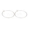 316L Surgical Stainless Steel Hoop Earring Findings STAS-G229-07P-05A-1