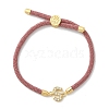 Adjustable Nylon Cord Bracelets BJEW-C096-01G-19-4