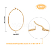 Unicraftale 304 Stainless Steel Big Hoop Earrings EJEW-UN0001-38G-5