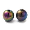 Iridescent Opaque Resin Beads RESI-Z015-01B-02-1