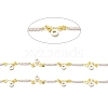 Handmade Glass Pearl Beaded Chains CHC-I045-05G-2