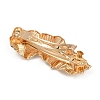 Alloy with Iron Clip Hair Barrettes PHAR-G014-03A-G-3