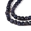 Natural Sapphire Beads Strands G-N342-111-3