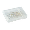 20Pcs 2 Colors Brass Leverback Earring Findings KK-FS0001-47-6