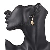 304 Stainless Steel Dangle Earrings EJEW-JE06552-01-3
