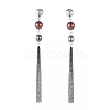 Dangle Stud Earrings EJEW-JE03578-2