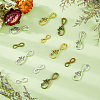 SUPERFINDINGS 120Pcs 6 Styles Tibetan Style Alloy Infinity with Hope Connector Charms TIBE-FH0001-20-4