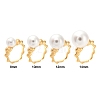 Brass Cuff Finger Ring Settings LS-KK-L219-15C-G-4