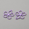 Hollow Out Spray Painted Alloy Pendants FIND-WH20008-19B-2