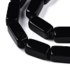 Natural Obsidian Beads Strands X-G-Q974-10-1-3