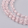 Faceted Glass Beads Strands GLAA-A036-F07-3