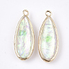 Resin Pendants RESI-S373-07-2