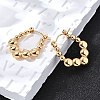 304 Stainless Steel Hoop Earrings for Women EJEW-L296-073G-3