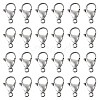 Yilisi 100Pcs 304 Stainless Steel Lobster Claw Clasps STAS-YS0001-27-1