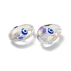 Transparent Glass Beads GLAA-F121-08D-2