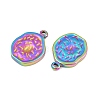 304 Stainless Steel Pendants STAS-B024-51M-2
