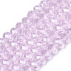 Electroplate Glass Beads Strands LS-EGLA-A044-T2mm-A10-1