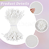 5 Bundles 5 Colors Gypsum with Cotton Cord Artificial Flower Core DIY-GF0014-07B-6