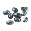 Natural Seraphinite Cabochons G-E557-04F-2